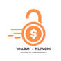 Wisloan and Telework Logo