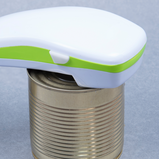 A photo of an electronic can opener